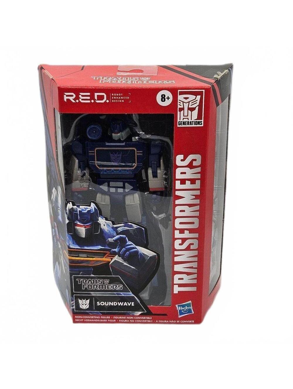 Transformers Generations R.E.D. Soundwave Action Figure